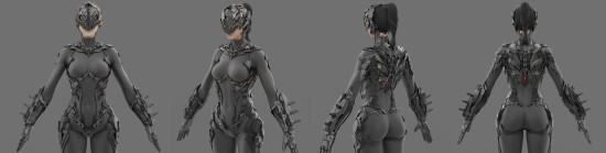 开发者展示《ProjectDT》女主3D模型 身材颇具魅力