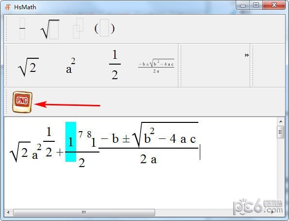 HsMath(数学公式编辑器) 1.0免费版